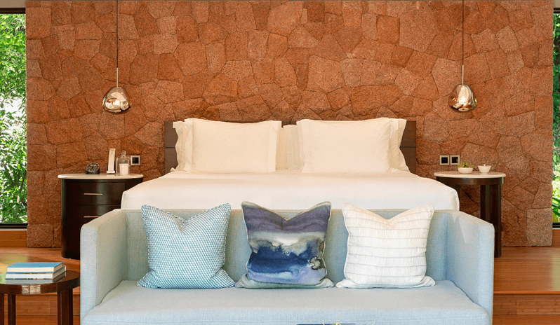 Hillside Garden View Pool Villa, Bedroom